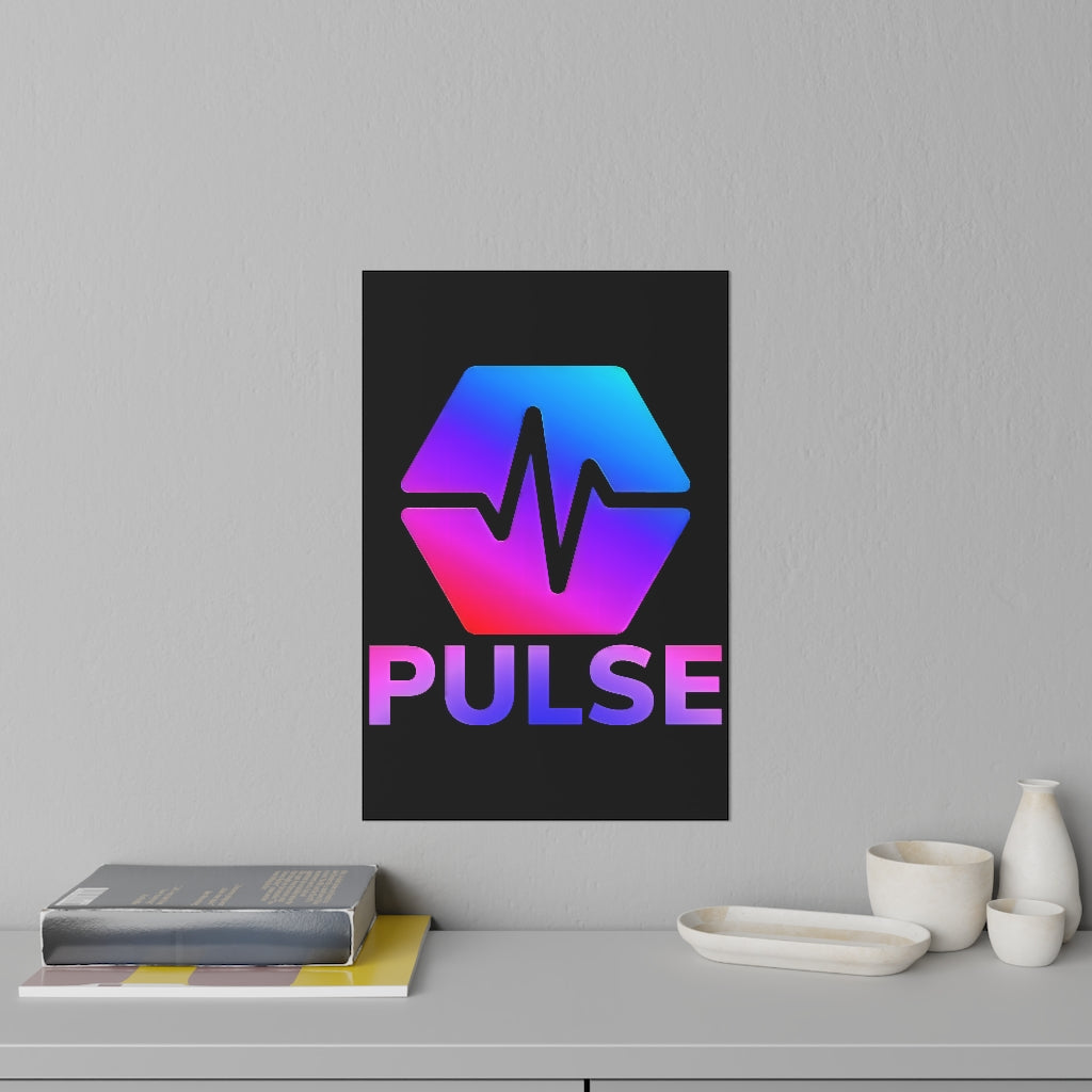 PulseChain Wall Decal