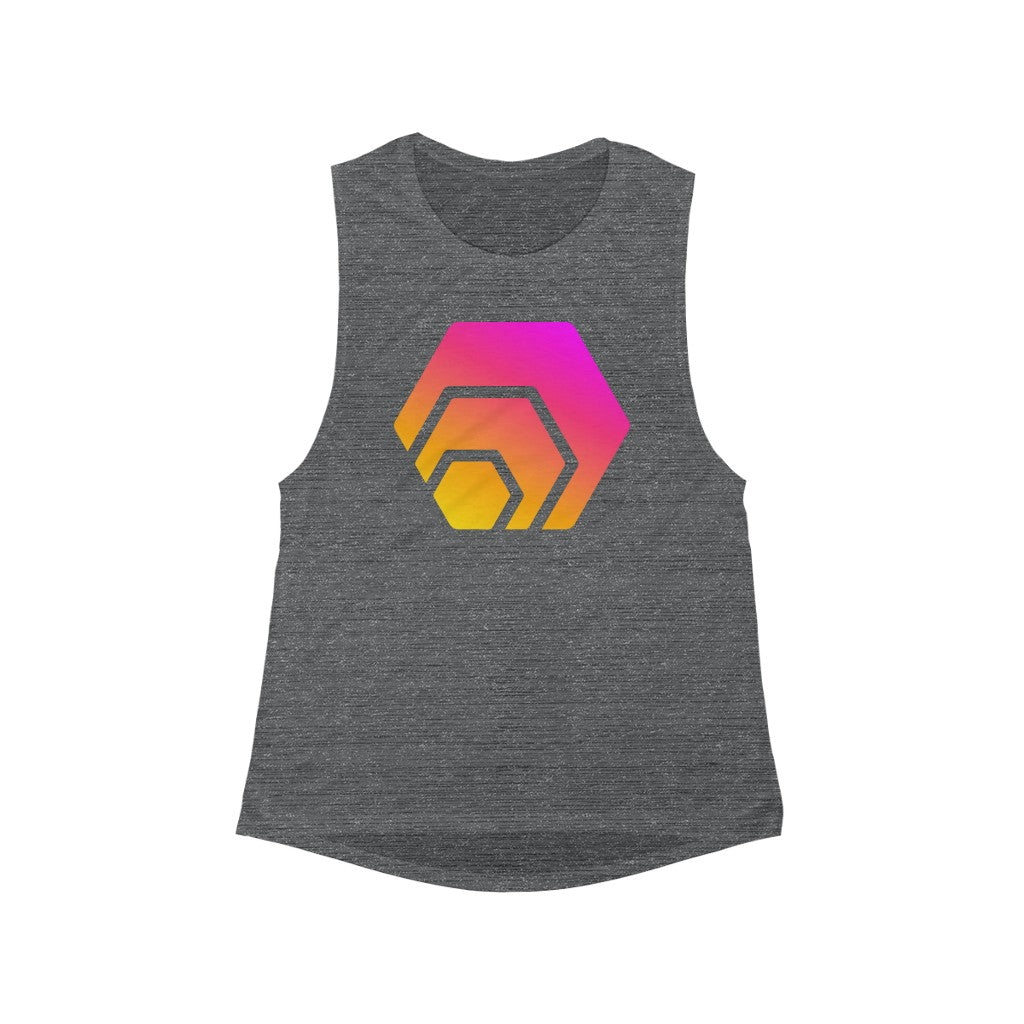 HEX Women's Flowy Scoop Muscle Tank