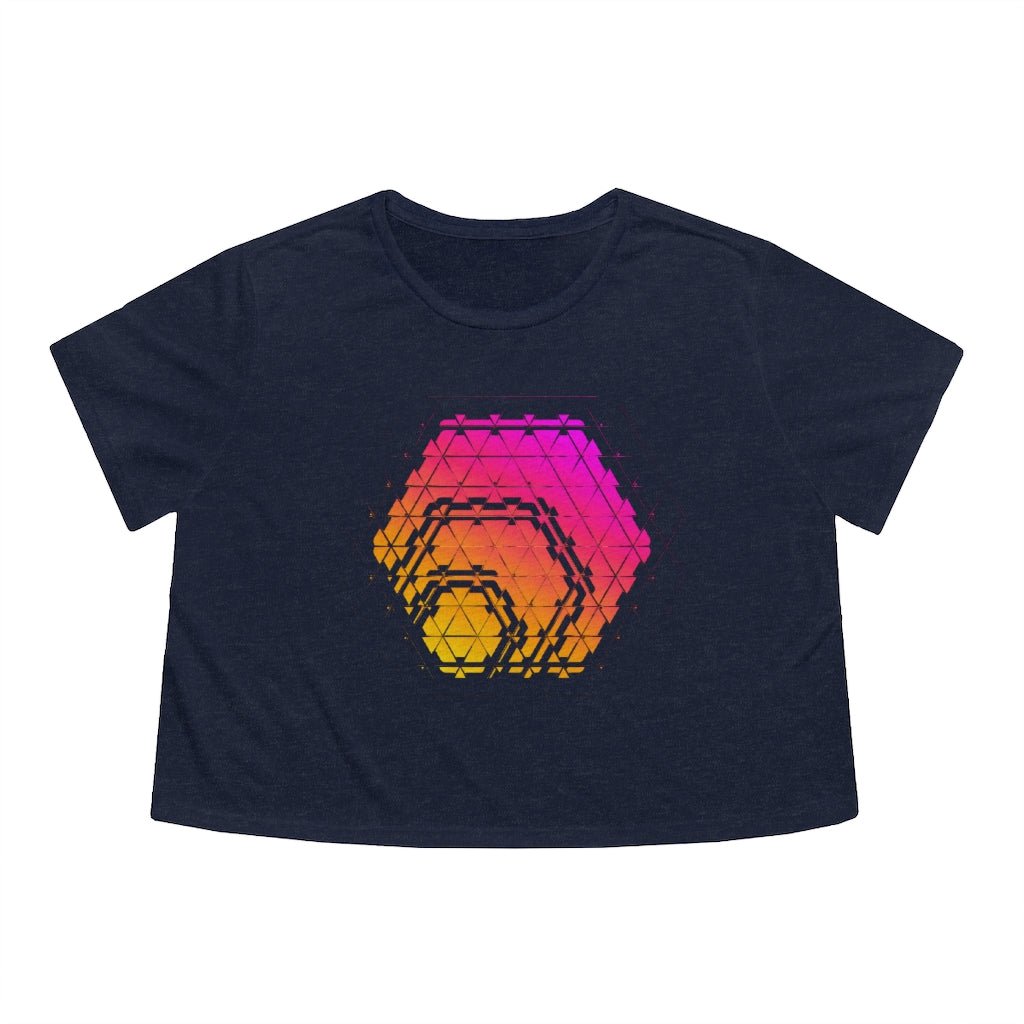 HEX Women's Flowy Cropped Tee