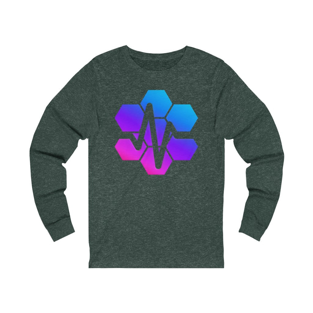 PulseChain Unisex Jersey Long Sleeve Tee