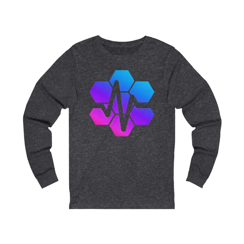 PulseChain Unisex Jersey Long Sleeve Tee