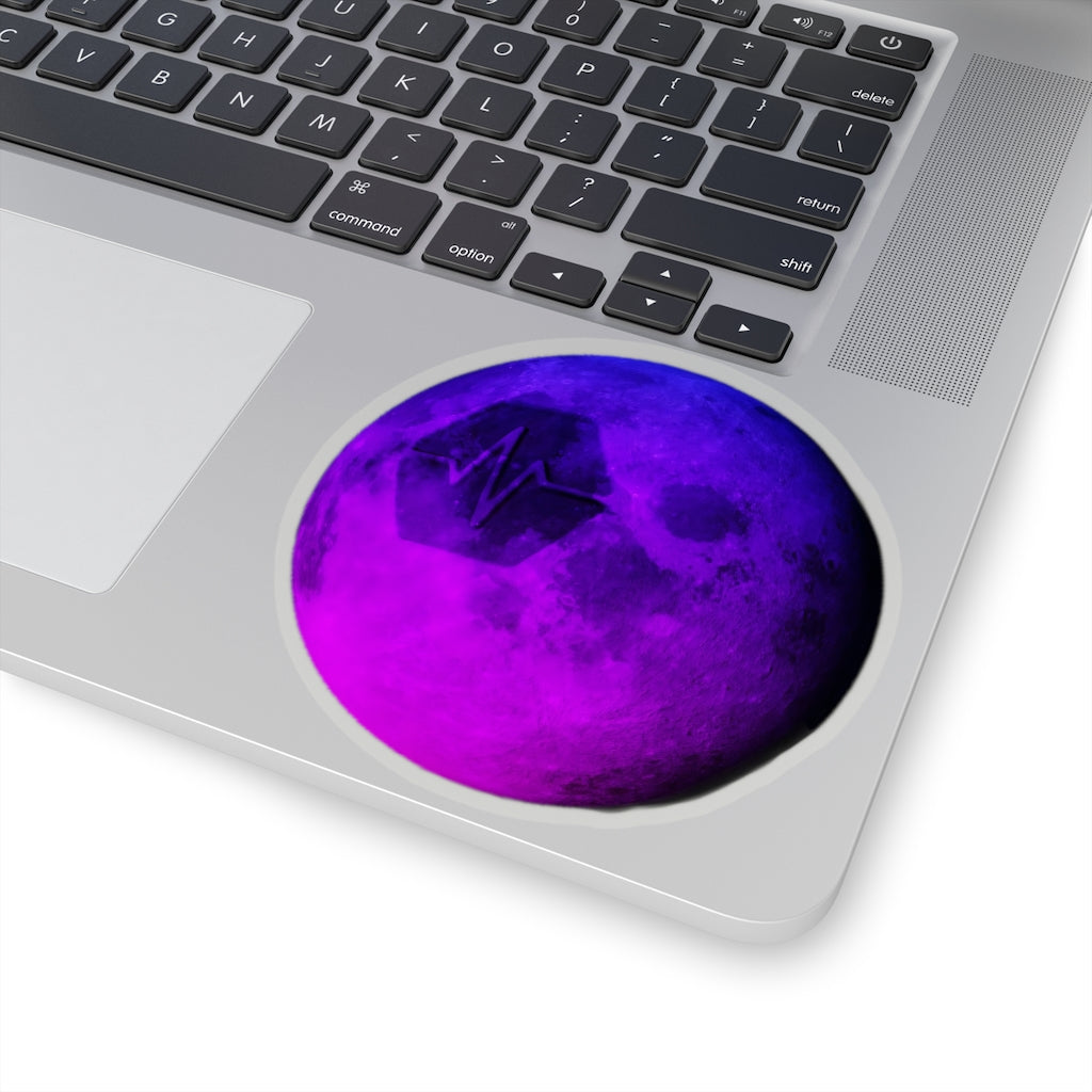 Pulse To The Moon Kiss-Cut Stickers