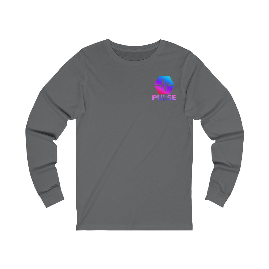 PulseChain Unisex Jersey Long Sleeve Tee