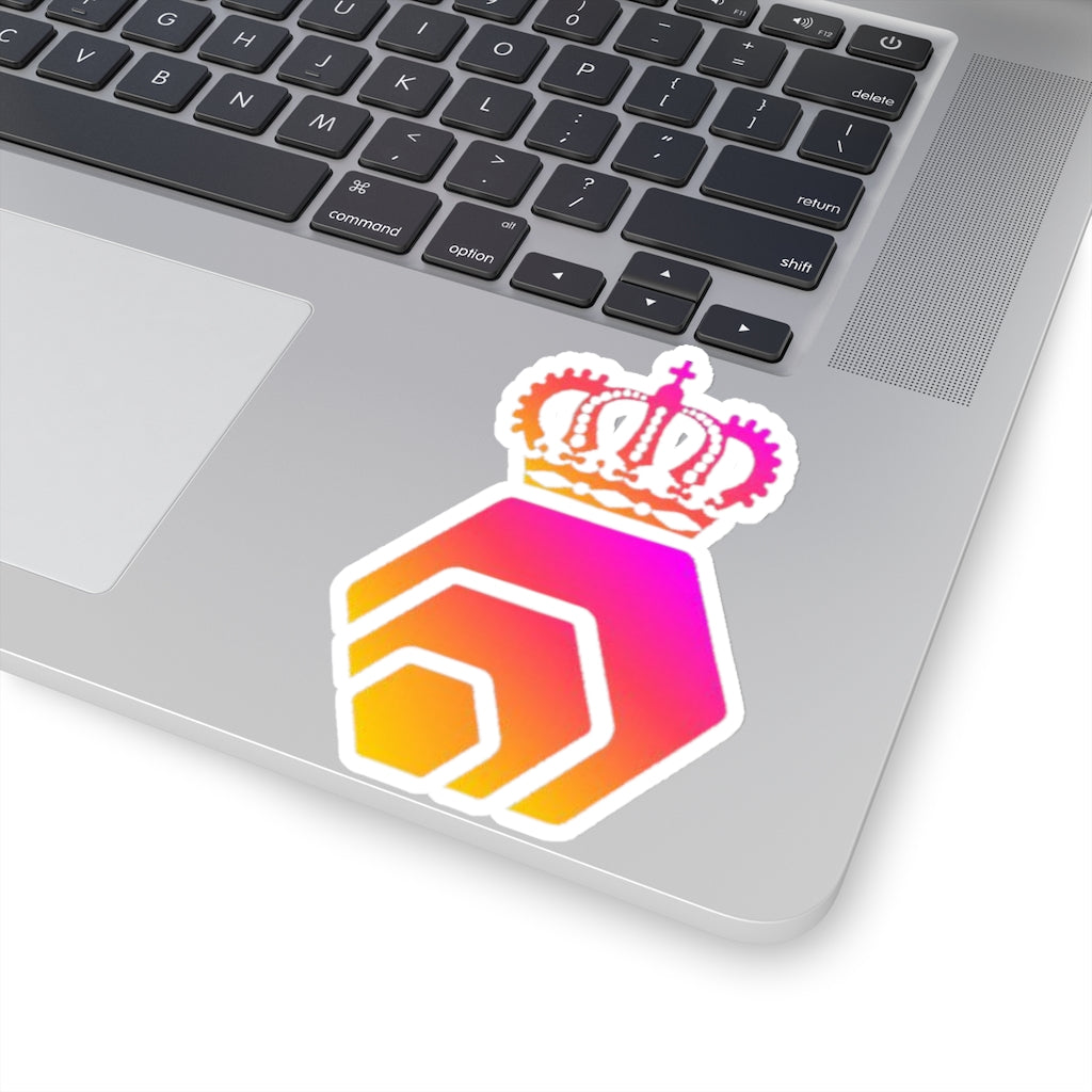 HEX Is King Kiss-Cut Stickers