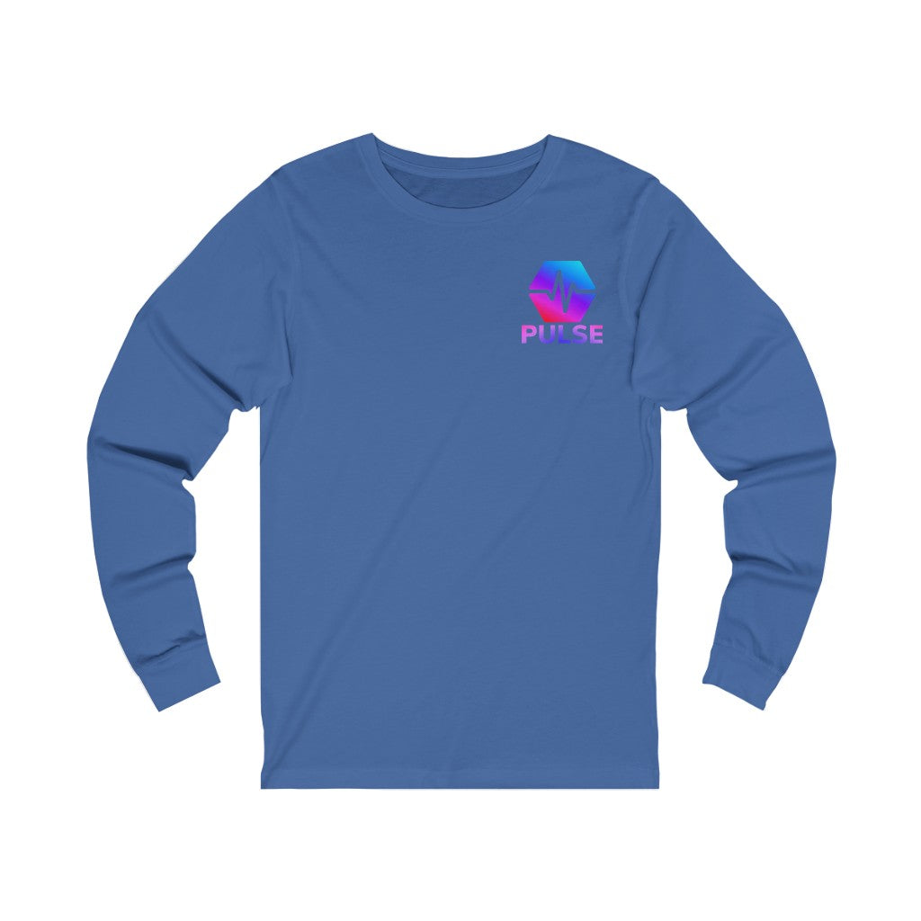 PulseChain Unisex Jersey Long Sleeve Tee
