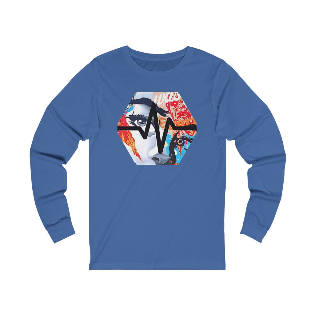 PulseChain Graffiti #3 Unisex Jersey Long Sleeve Tee