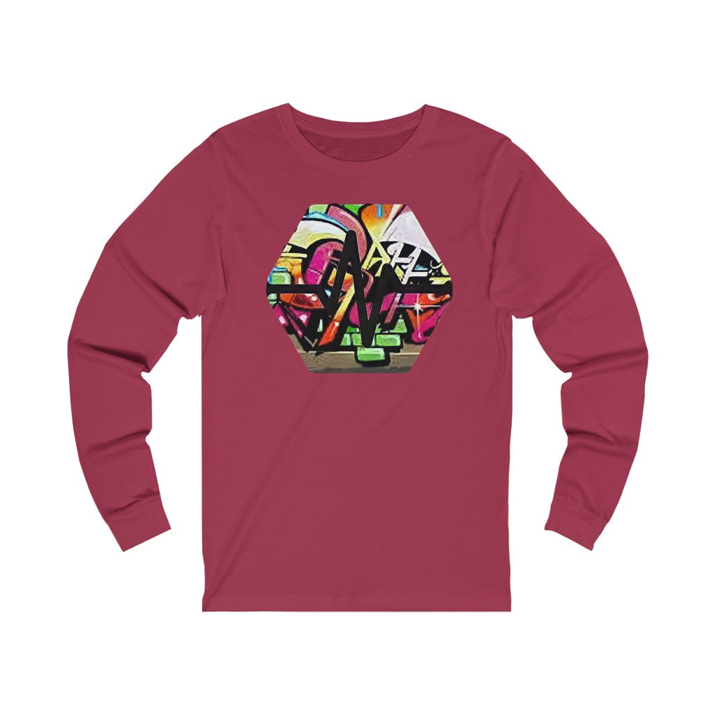 PulseChain Graffiti #4 Unisex Jersey Long Sleeve Tee