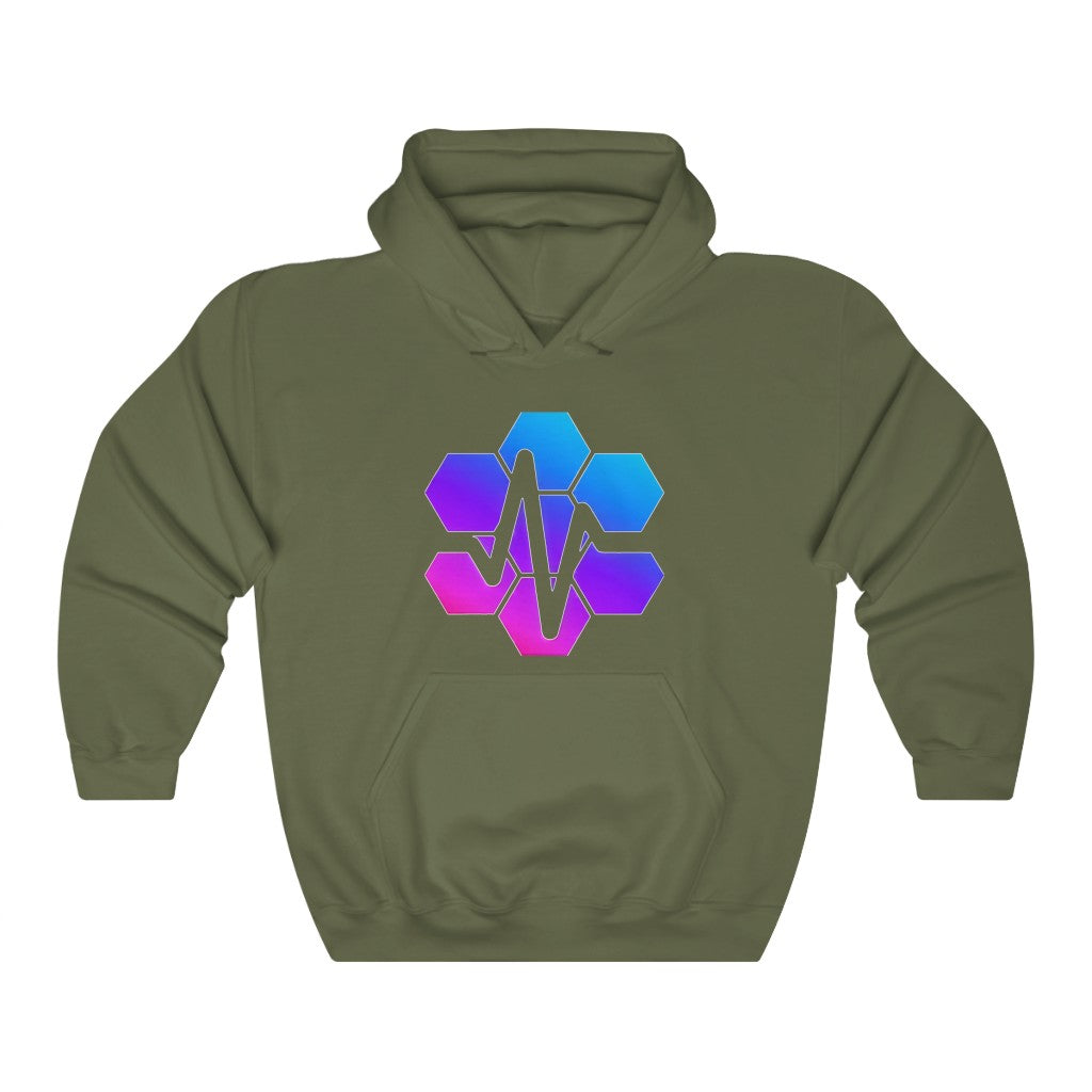 PulseChain Unisex Heavy Blend Hooded Sweatshirt