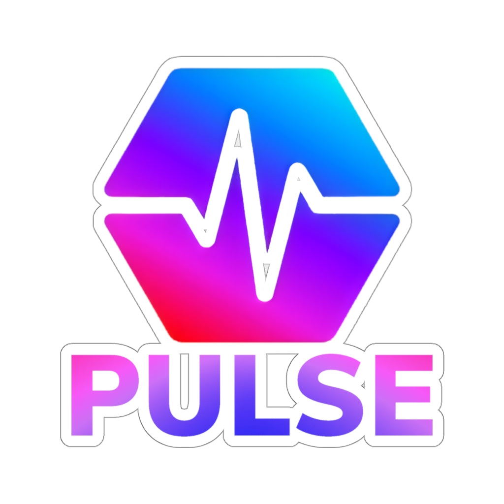 PulseChain Kiss-Cut Stickers