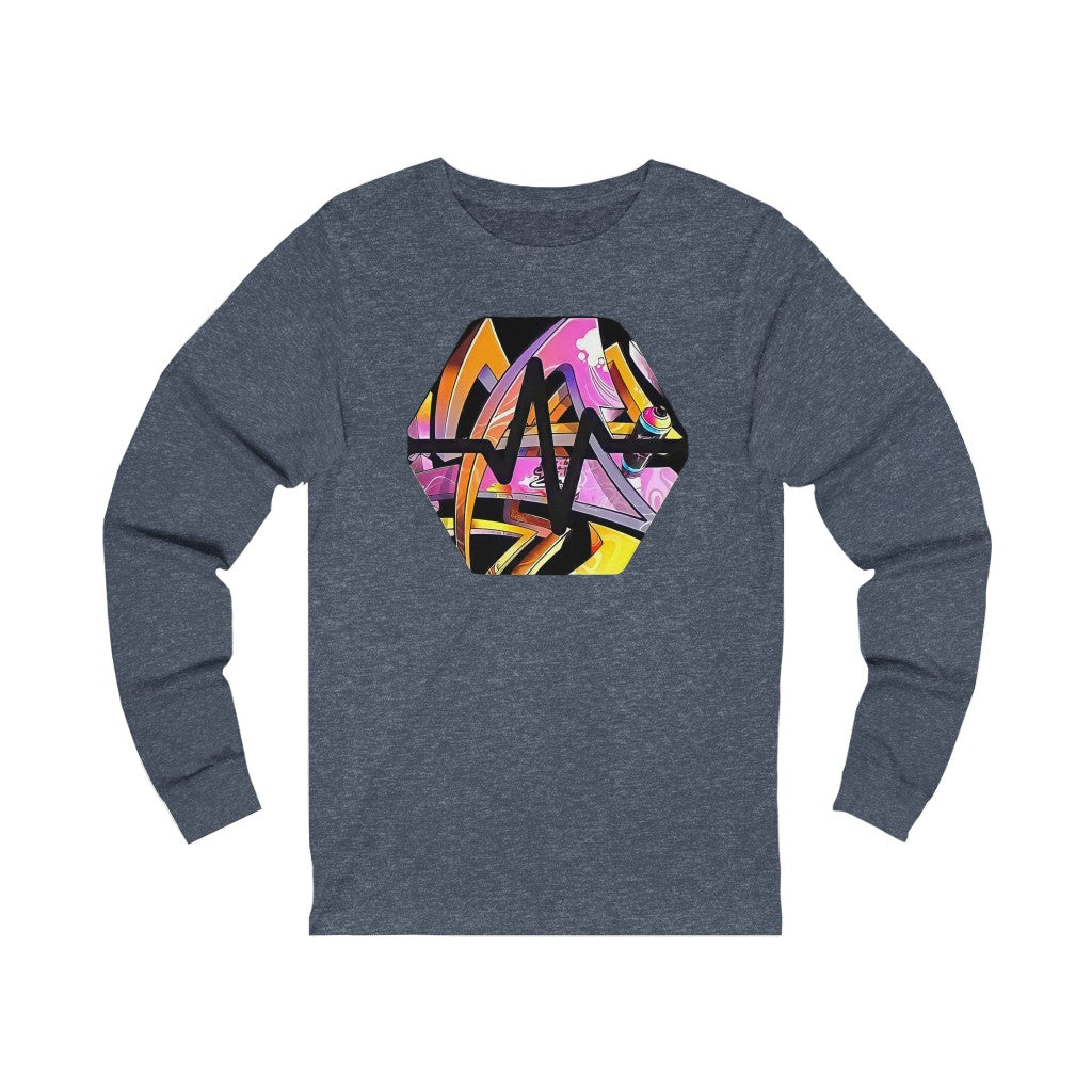 PulseChain Graffiti #6 Unisex Jersey Long Sleeve Tee