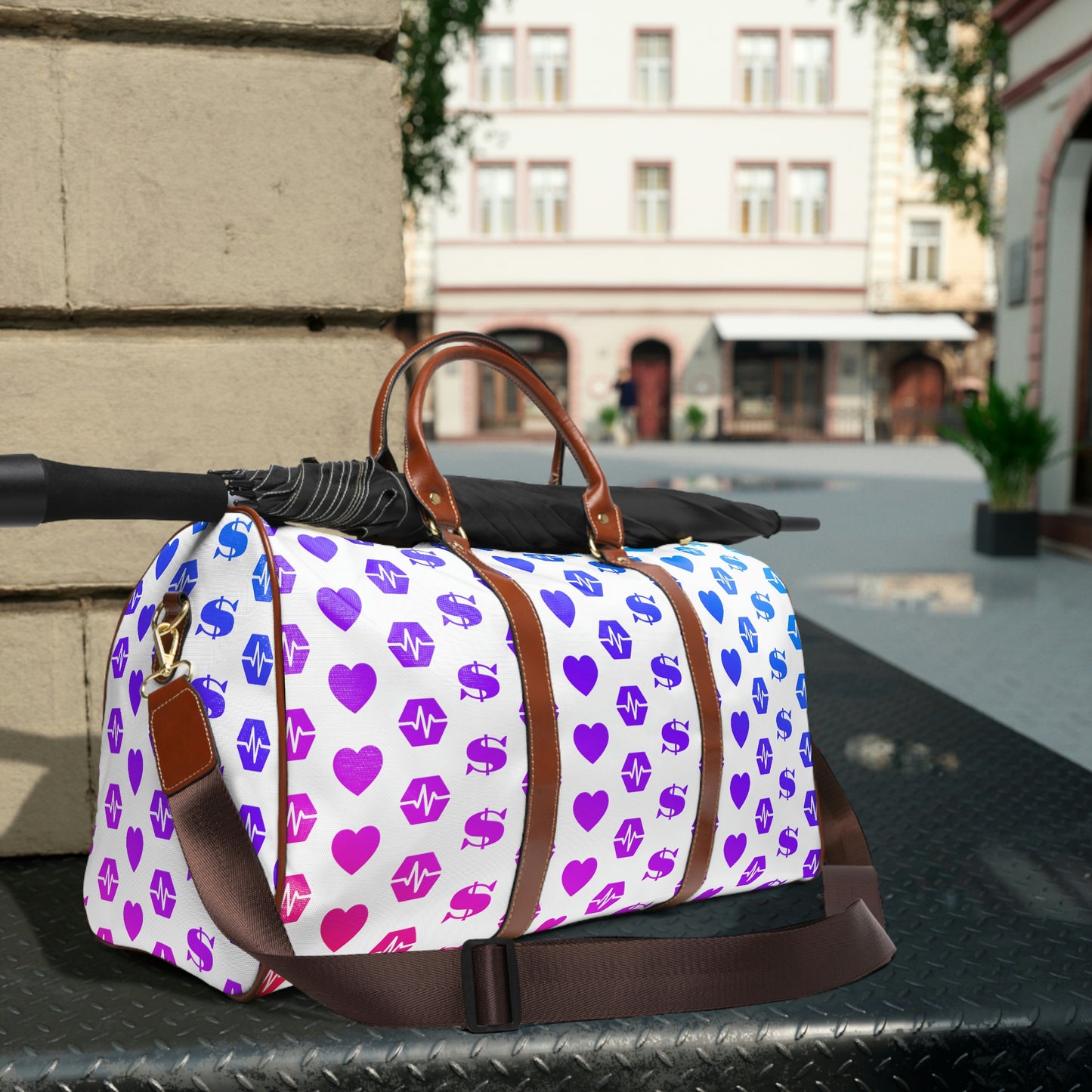 PulseChain Designer Waterproof Travel Bag
