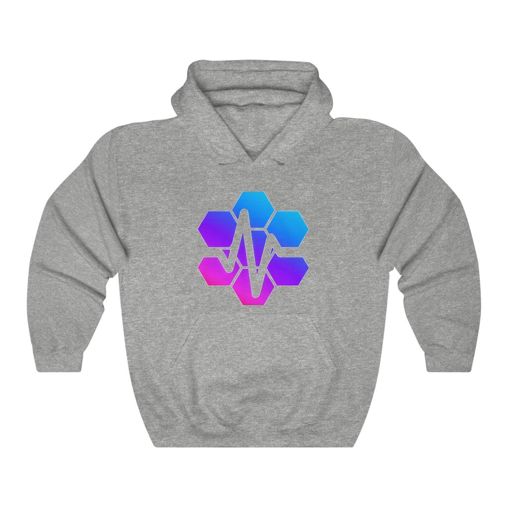 PulseChain Unisex Heavy Blend Hooded Sweatshirt