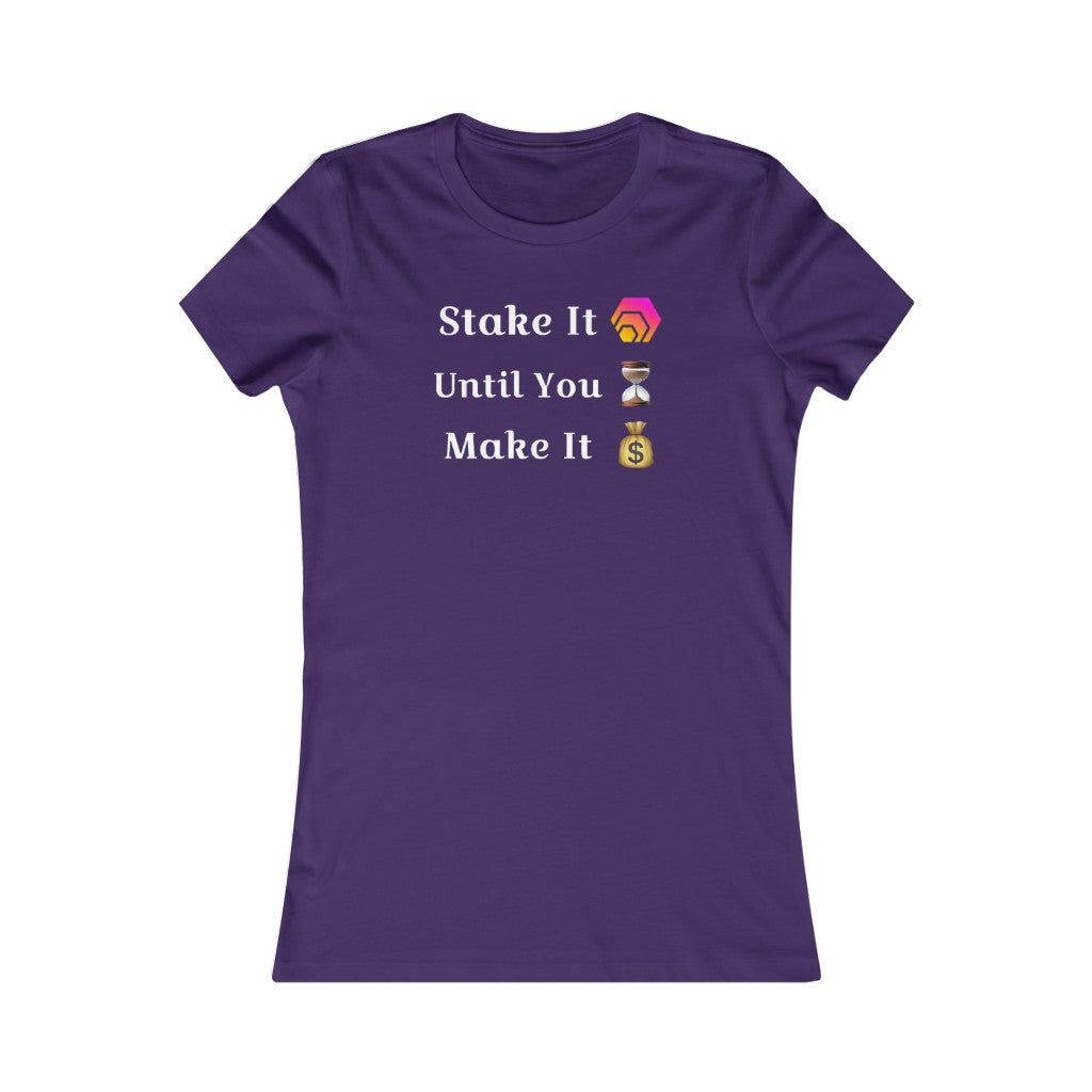 Stake It Until You Make It HEX Women's Tee
