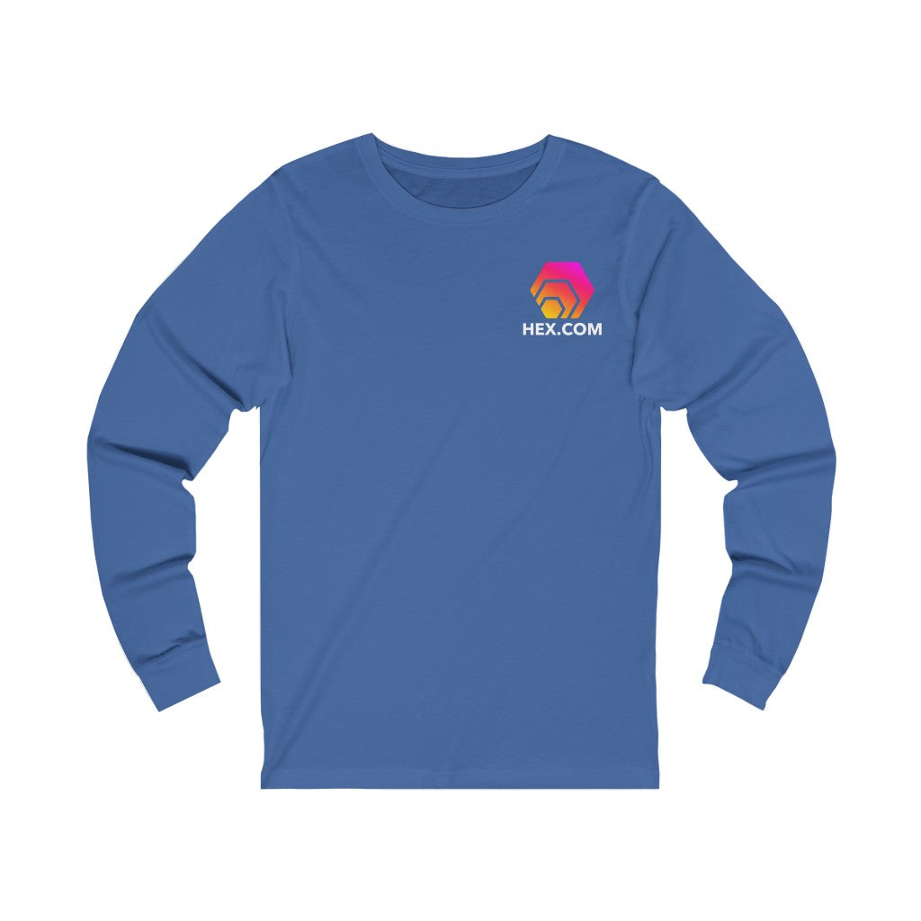 HEX.COM Unisex Jersey Long Sleeve Tee