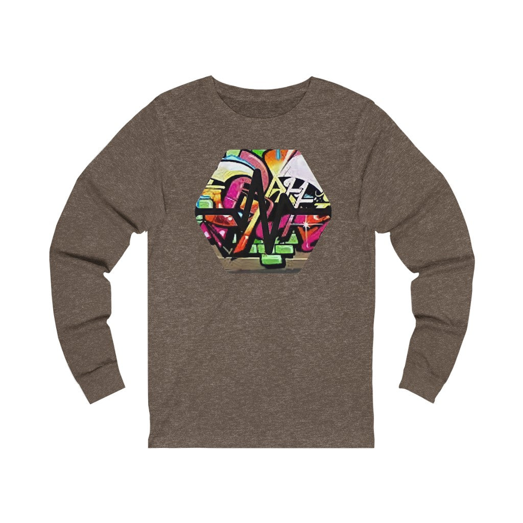 PulseChain Graffiti #4 Unisex Jersey Long Sleeve Tee