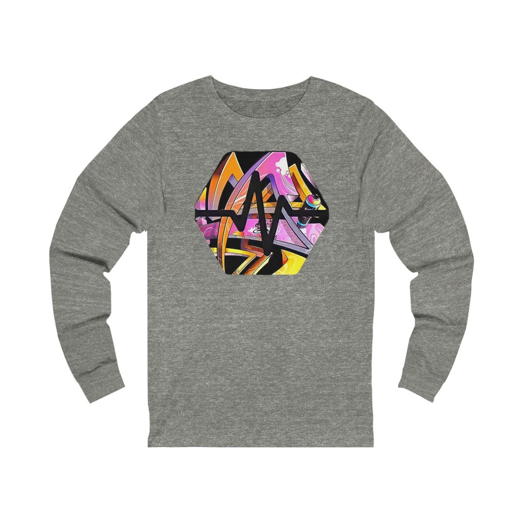 PulseChain Graffiti #6 Unisex Jersey Long Sleeve Tee