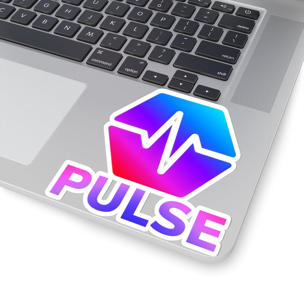 PulseChain Kiss-Cut Stickers