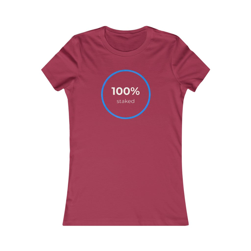 100% Staked Women's Tee