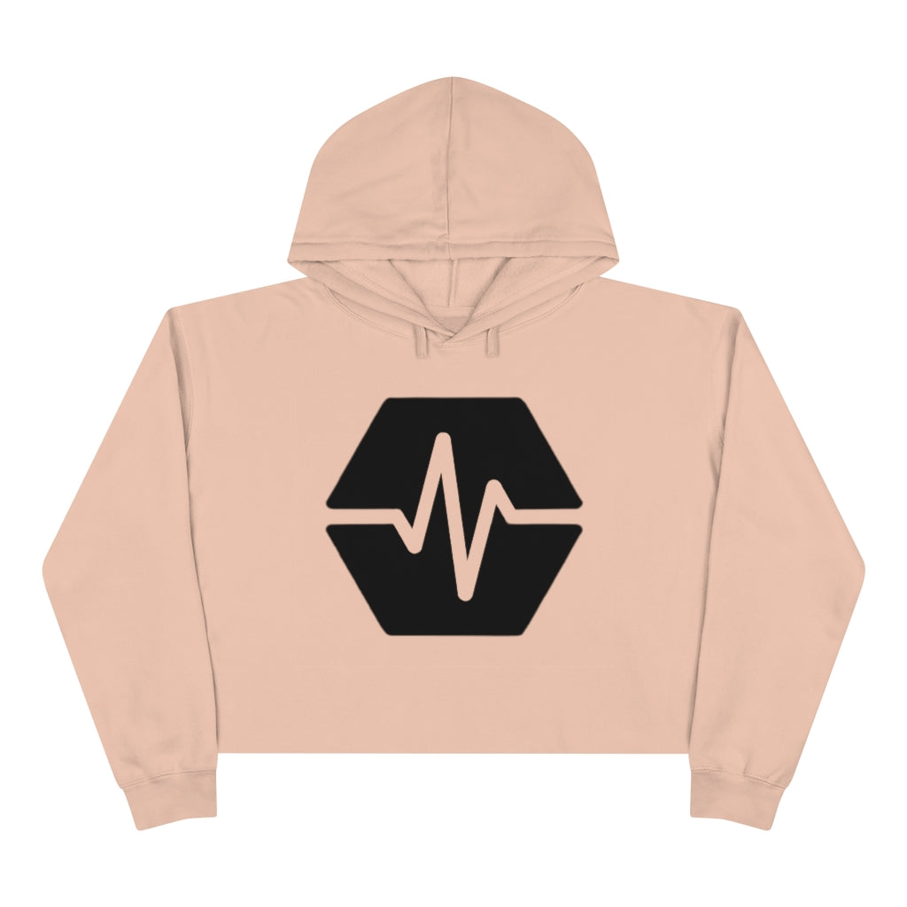 PulseChain Women's Crop Hoodie
