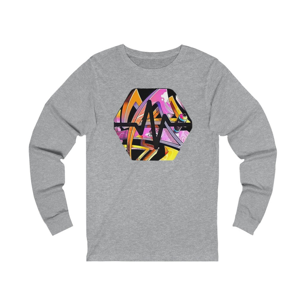 PulseChain Graffiti #6 Unisex Jersey Long Sleeve Tee