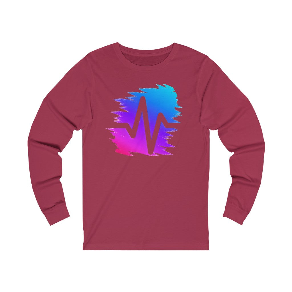 PulseChain Unisex Jersey Long Sleeve Tee
