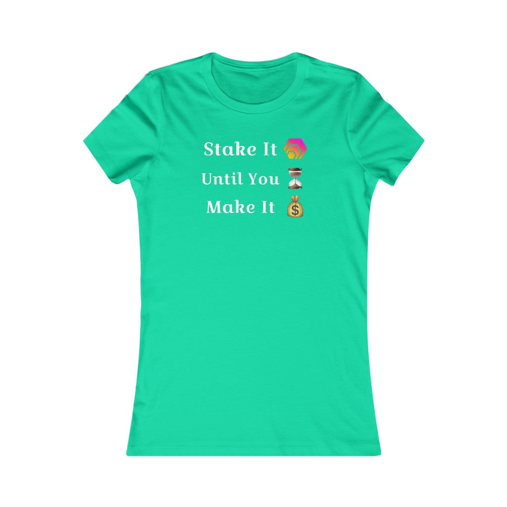 Stake It Until You Make It HEX Women's Tee
