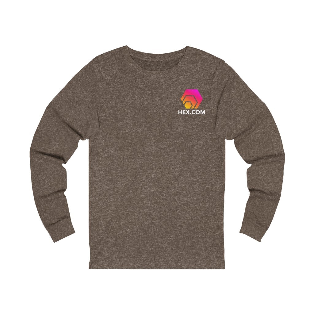 HEX.COM Unisex Jersey Long Sleeve Tee