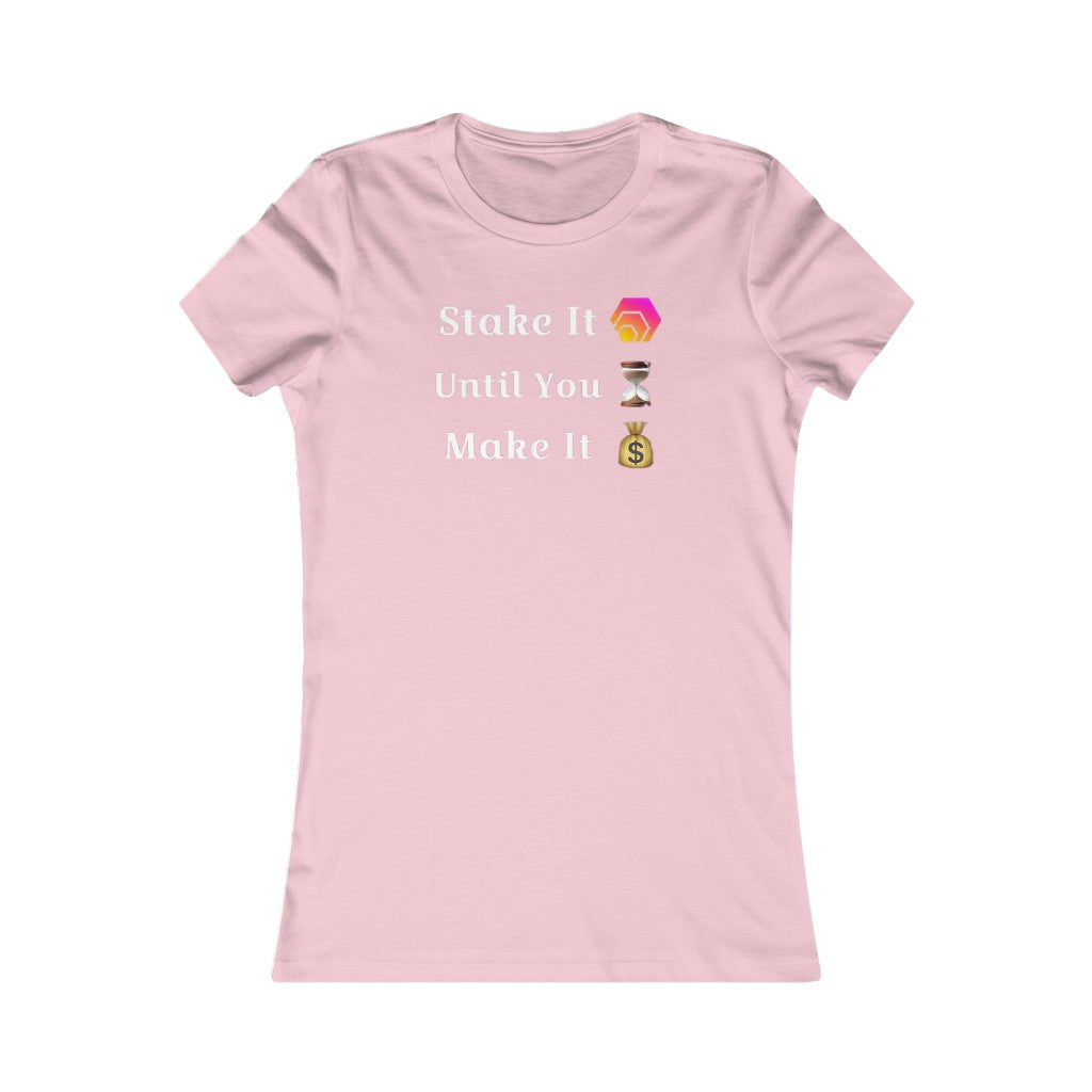 Stake It Until You Make It HEX Women's Tee