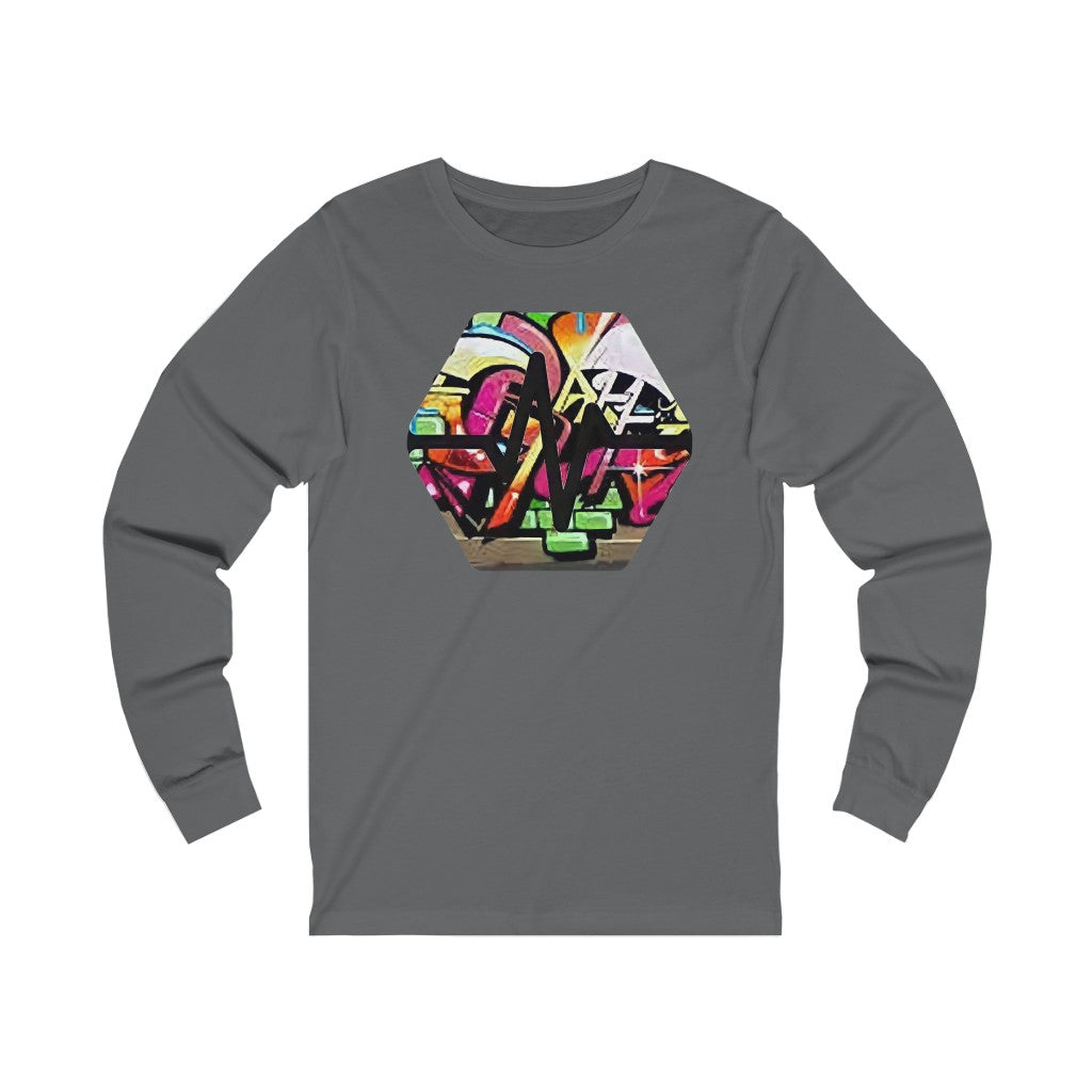 PulseChain Graffiti #4 Unisex Jersey Long Sleeve Tee