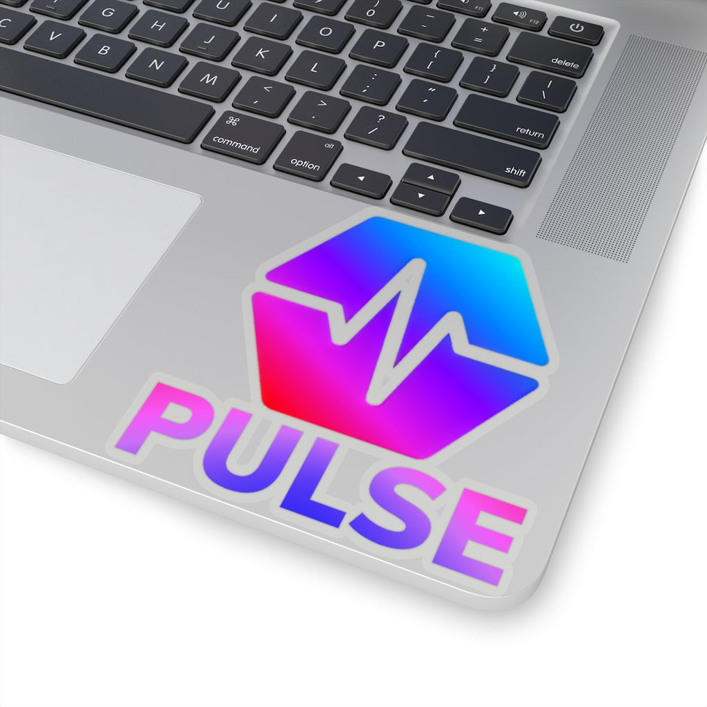 PulseChain Kiss-Cut Stickers