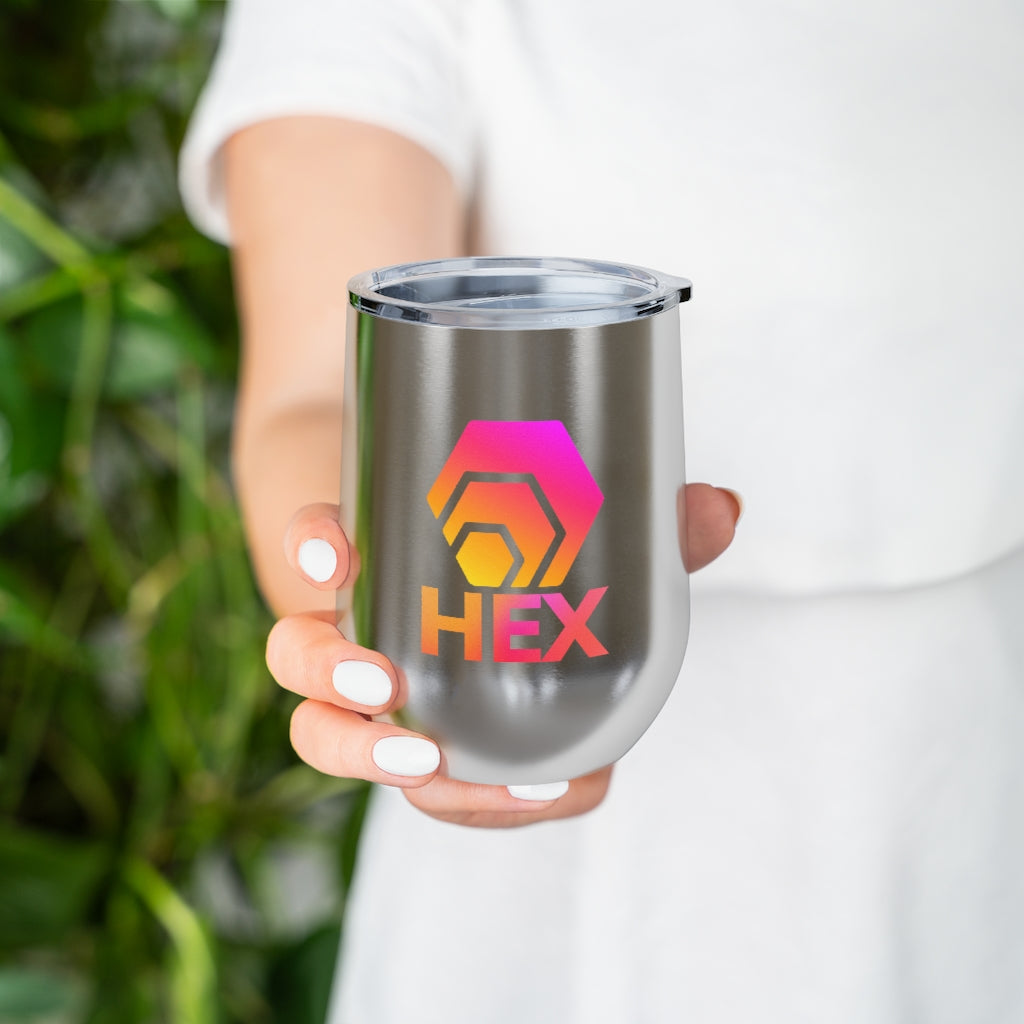 HEX 12oz Insulated Wine Tumbler