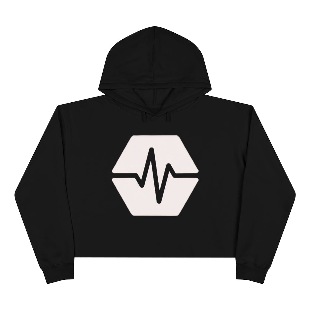 PulseChain Women's Crop Hoodie