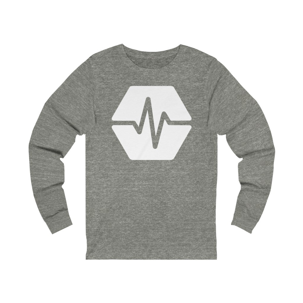 PulseChain Logo Unisex Jersey Long Sleeve Tee