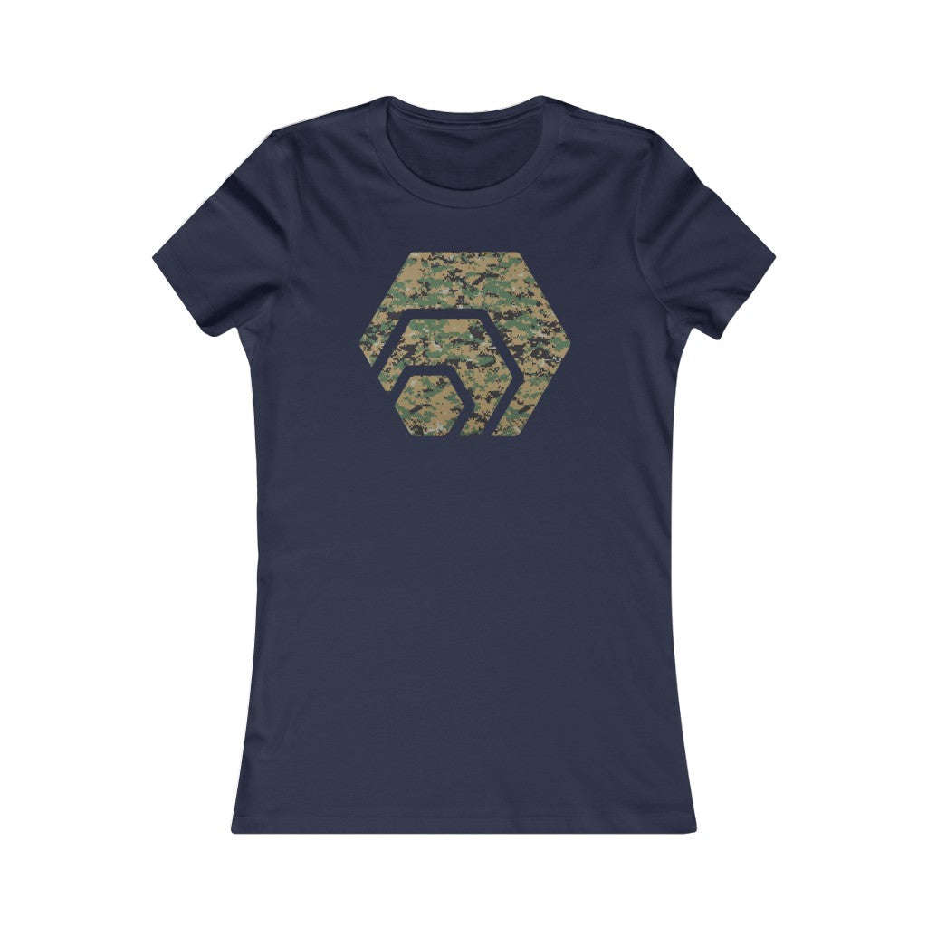 HEX Marine Camouflage Women's Tee