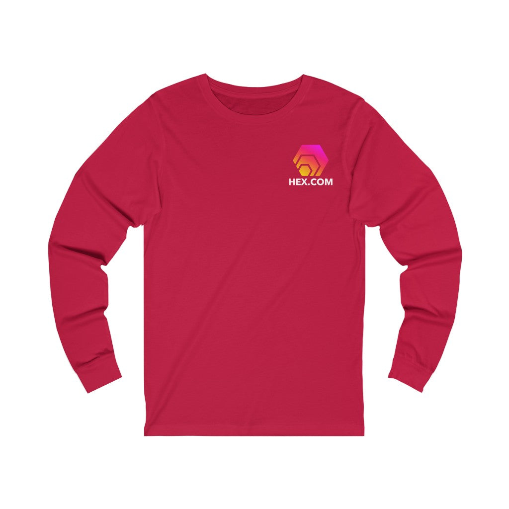 HEX.COM Unisex Jersey Long Sleeve Tee