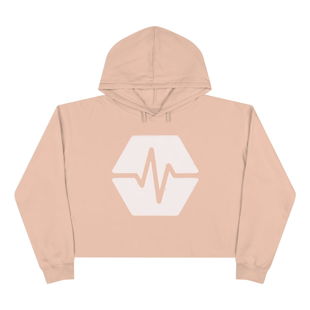 PulseChain Women's Crop Hoodie