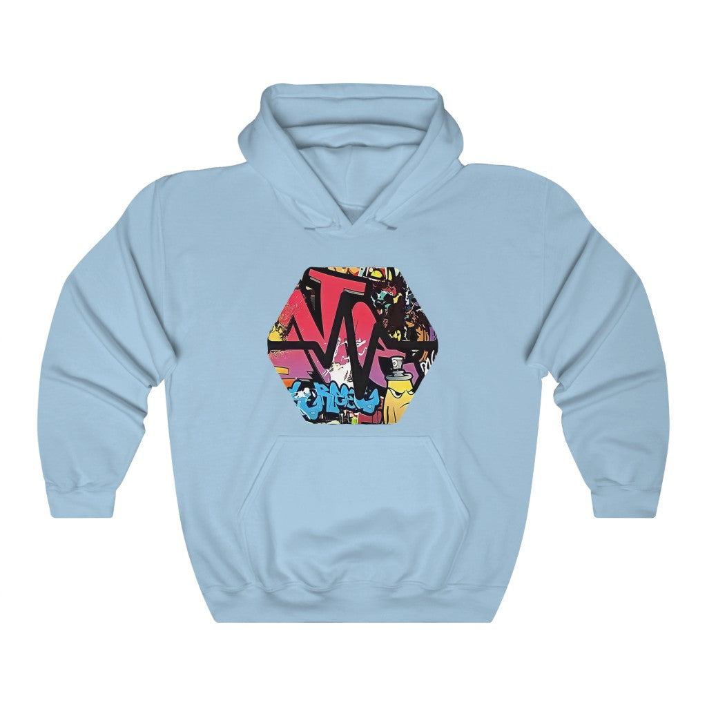 PulseChain Graffiti #1 Unisex Heavy Blend Hooded Sweatshirt