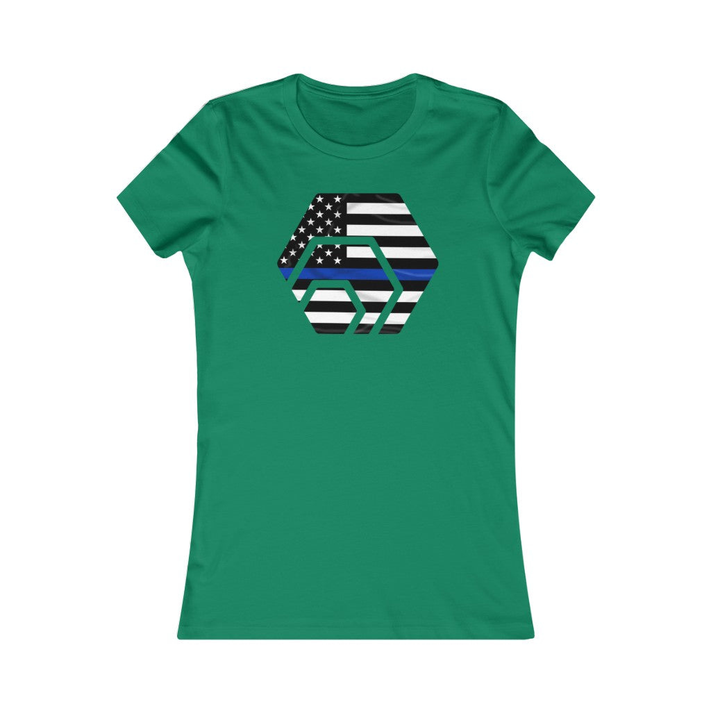 HEX Thin Blue Line Women's Tee