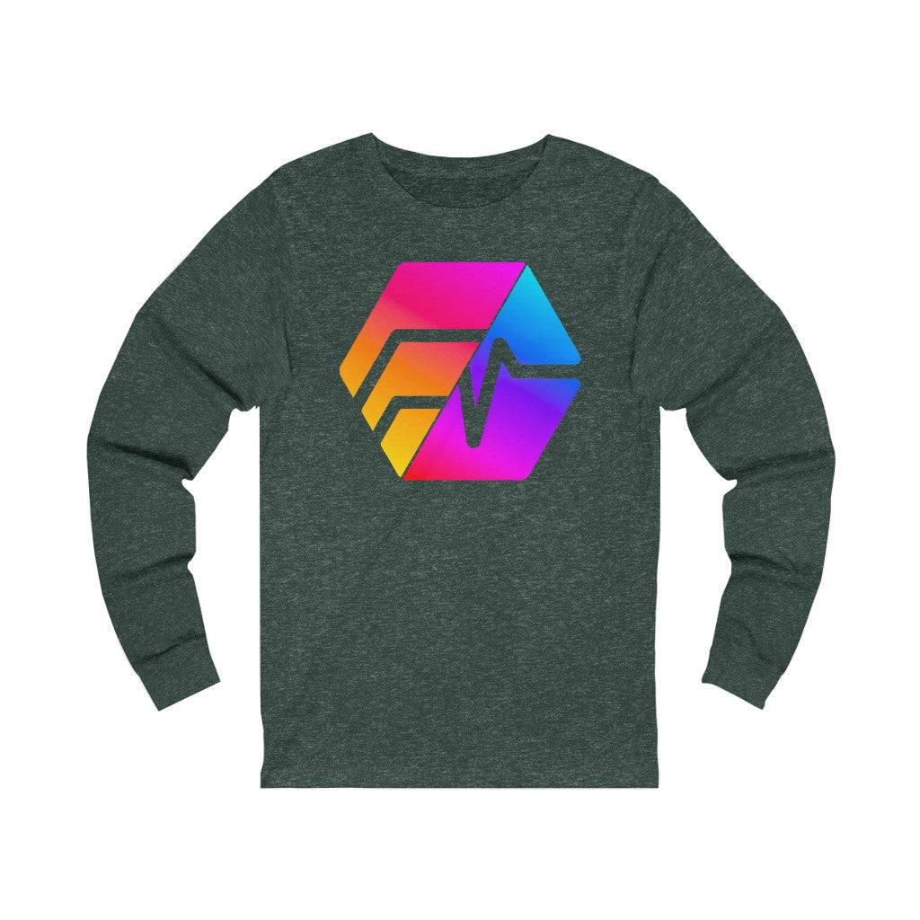 HEX/Pulse Logo Unisex Jersey Long Sleeve Tee