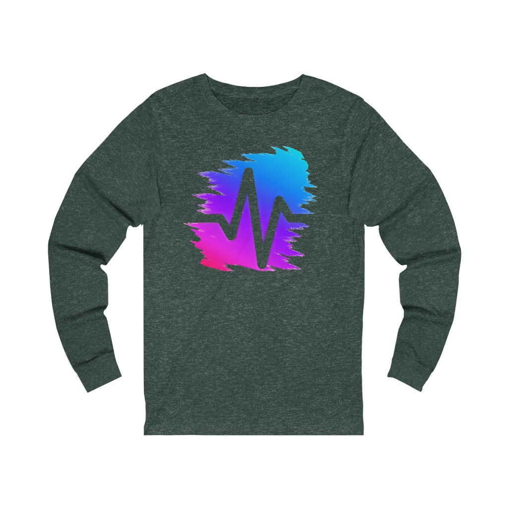 PulseChain Unisex Jersey Long Sleeve Tee
