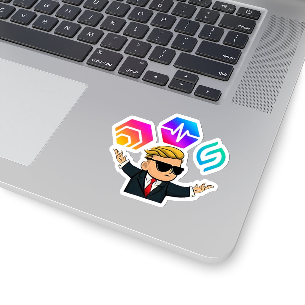 Passive Income Kiss-Cut Stickers