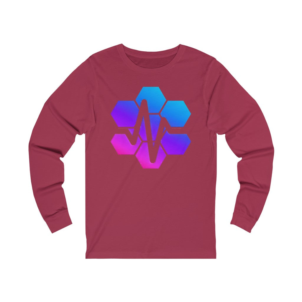 PulseChain Unisex Jersey Long Sleeve Tee
