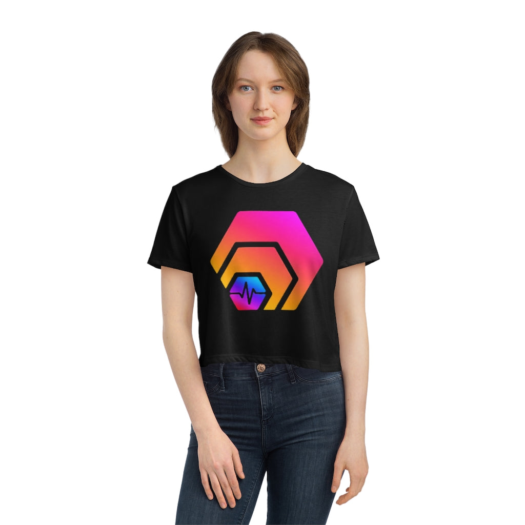 HEX/Pulse Women's Flowy Cropped Tee