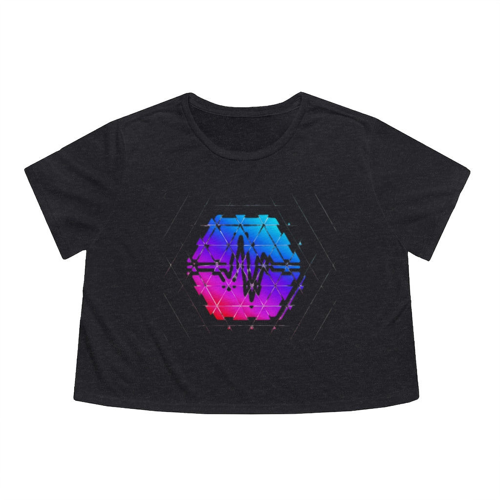 PulseChain Women's Flowy Cropped Tee