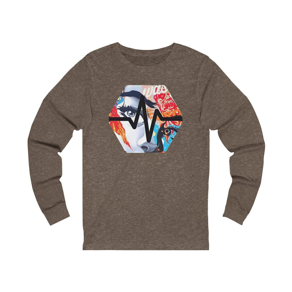 PulseChain Graffiti #3 Unisex Jersey Long Sleeve Tee