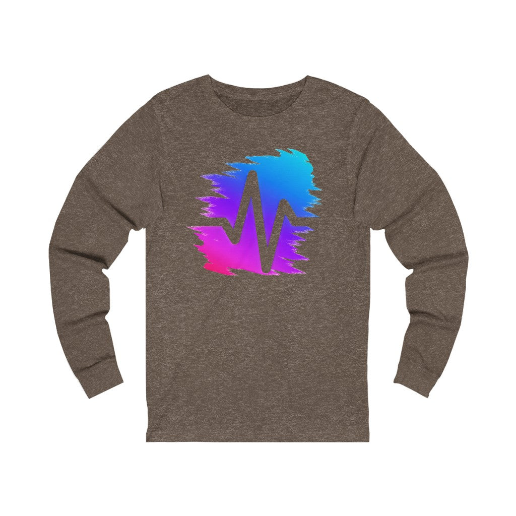 PulseChain Unisex Jersey Long Sleeve Tee
