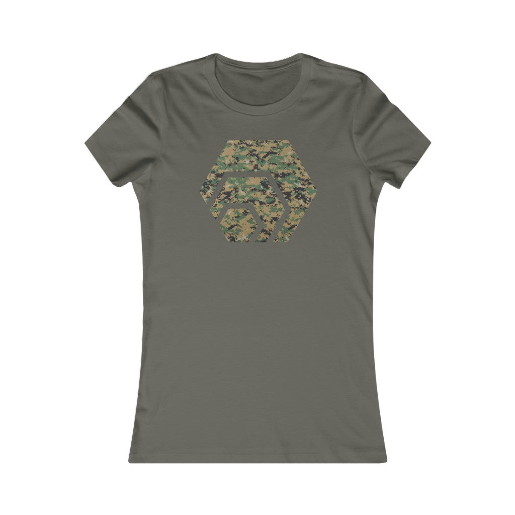 HEX Marine Camouflage Women's Tee