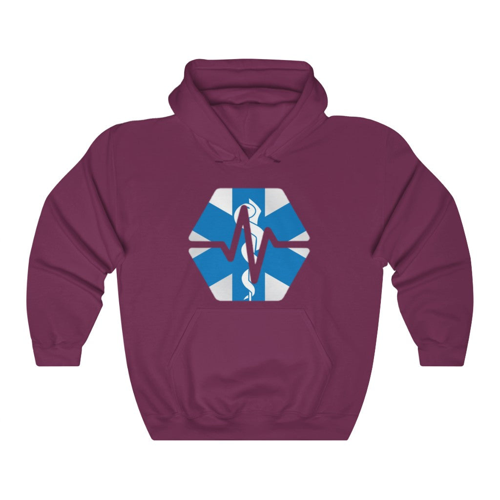 PulseChain First Responder Unisex Heavy Blend Hooded Sweatshirt
