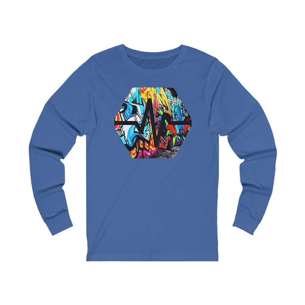 PulseChain Graffiti #5 Unisex Jersey Long Sleeve Tee