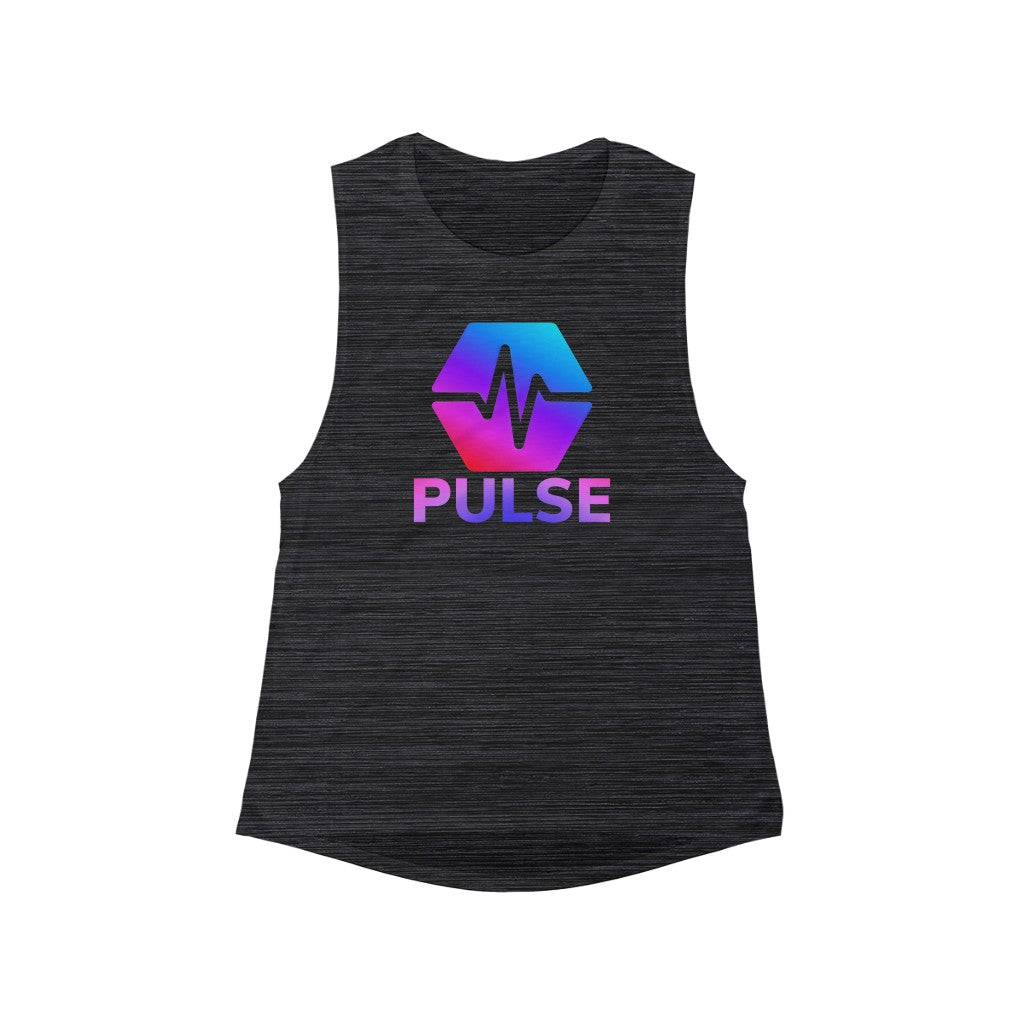 PulseChain Women's Flowy Scoop Muscle Tank